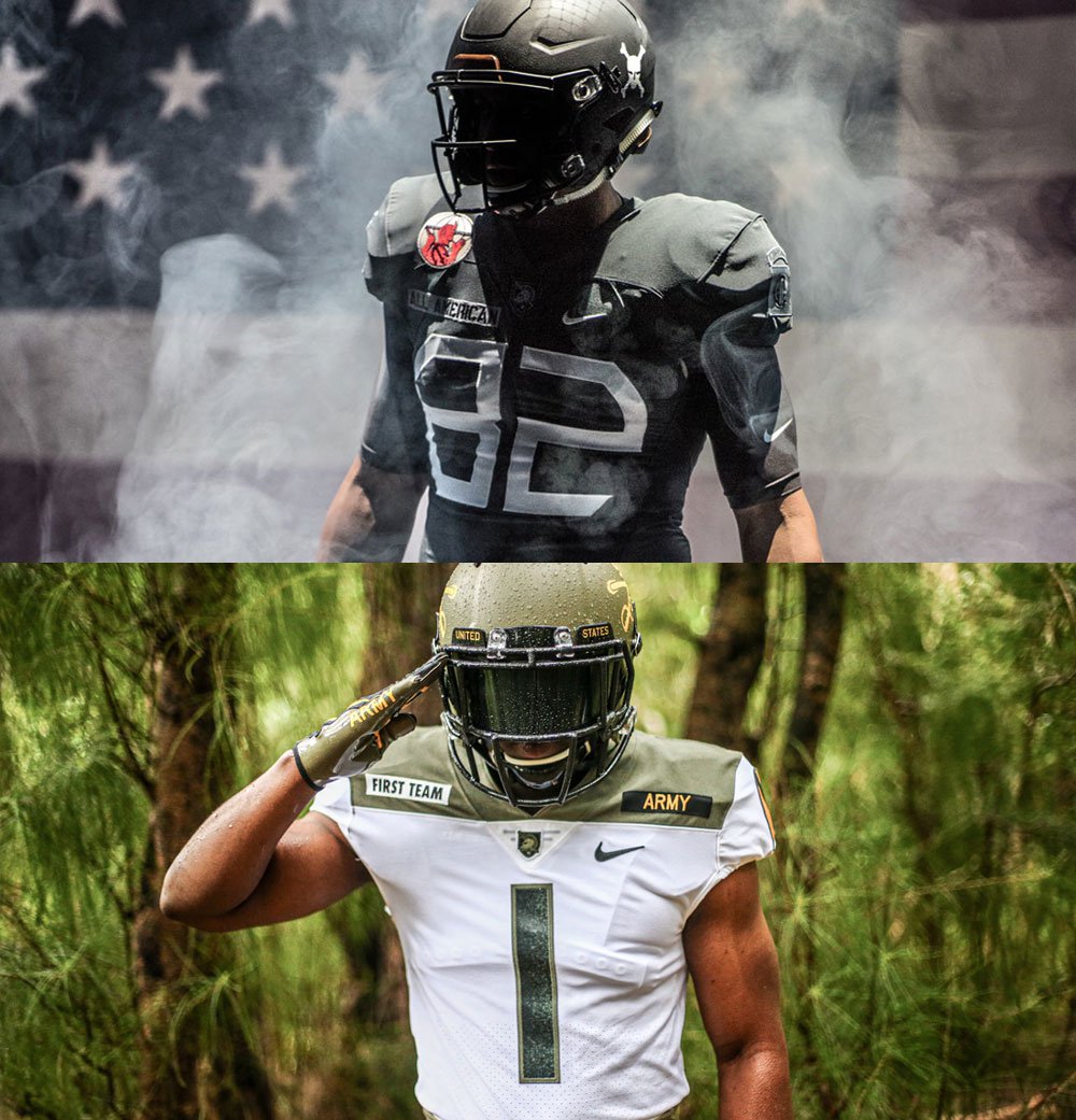 This Nike Football Jersey Benefits Our Troops